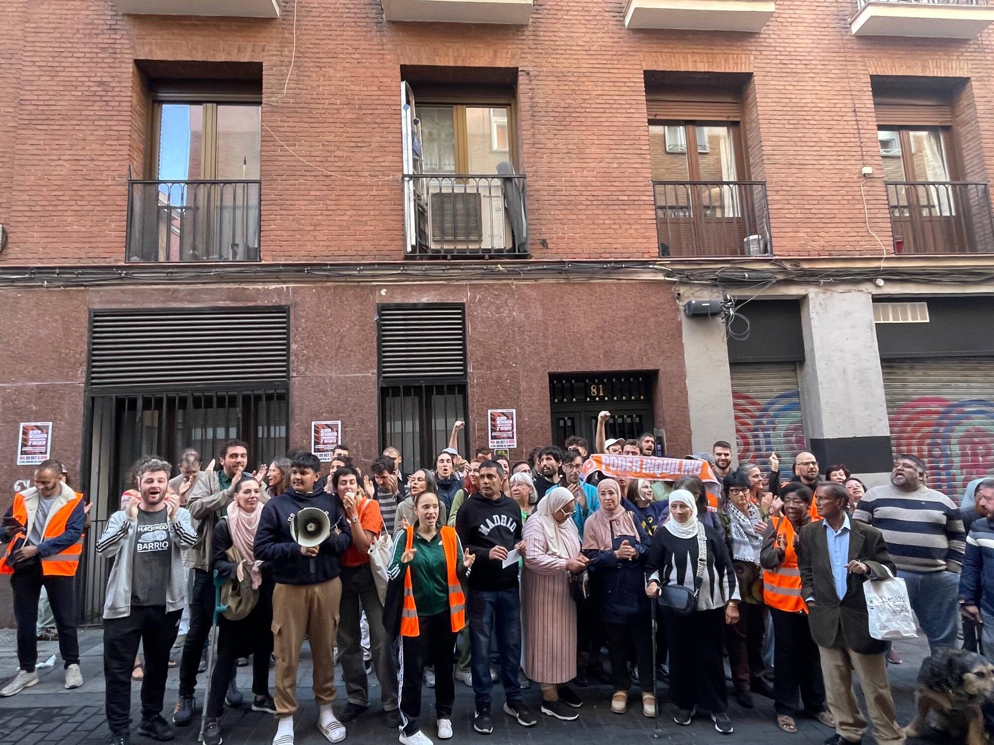 Desahucio Rahman en Lavapies